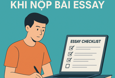 Checklist trước khi nộp bài essay – Đảm bảo không sót chi tiết nào!