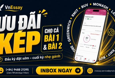 ƯU Đãi Kép – Đầu Kì Đặt Sớm Cuối Kì Nhẹ Gánh